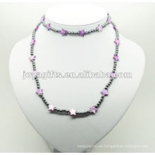 Moda de hematita púrpura estrella perla Shell Wrap